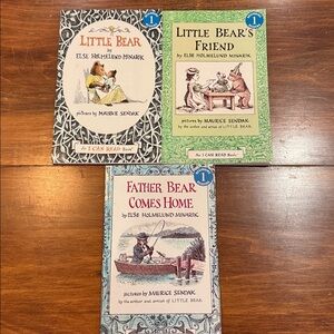 I Can Read 3 Book Set Beginning Reading Early Reader Little Bear Maurice Sendak